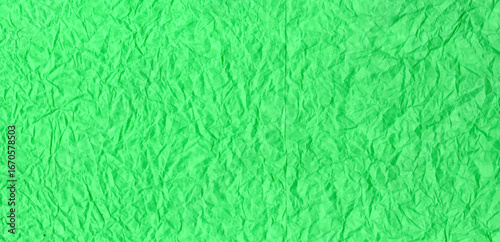 Crumpled paper texture. Abstract background with wrinkled cardboard texture. Vector illustration horizontal fold crumpled empty biodegradable paper template for go green posters, banners or collage