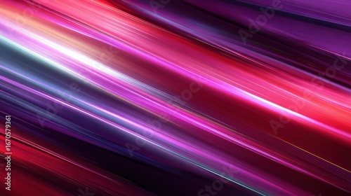 A vibrant abstract image featuring dynamic, colorful streaks of pink, purple, and blue, creating a sense of motion and energy.