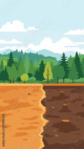 Deforestation Scene