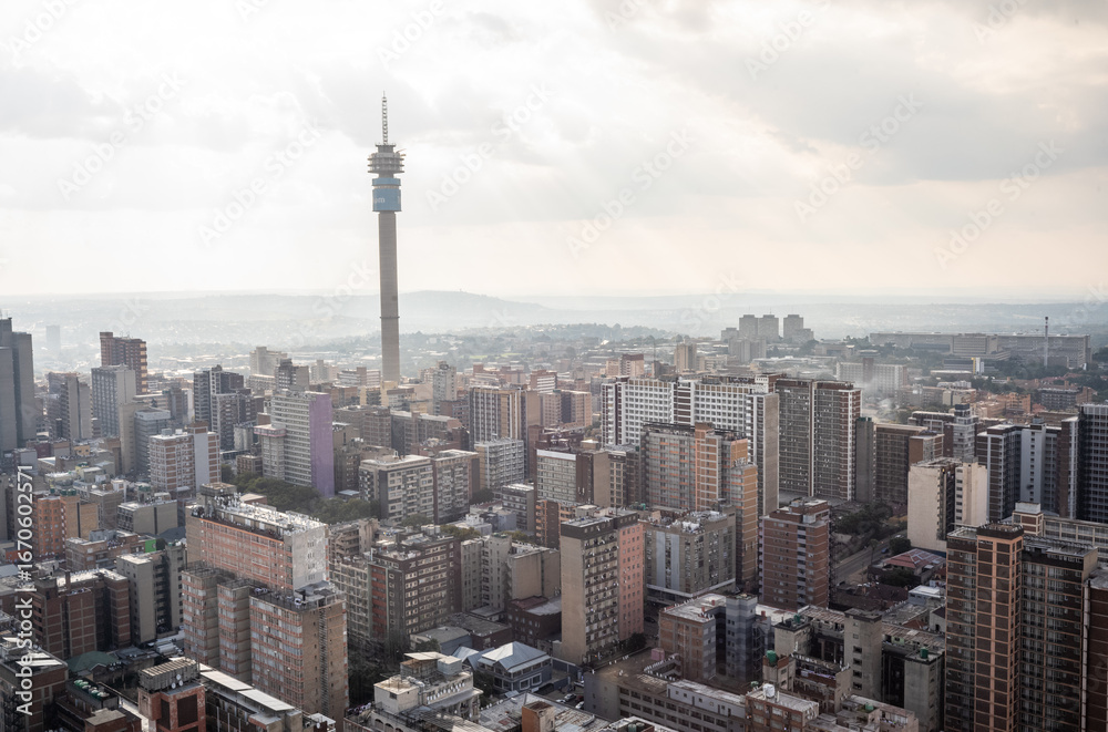 Obraz premium Johannesburg - Jo'burg Skyline, South Africa