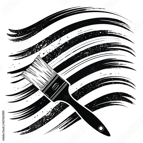 Mega bundle of different ink brush strokes:rectangle,square and round freehand drawings.Ink splatters,grungy painted lines,artistic design elements:waves,circles,triangles.Vector paintbrush set.