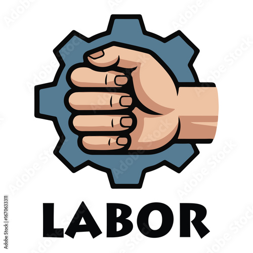 Labor day Vector Illustration  Design