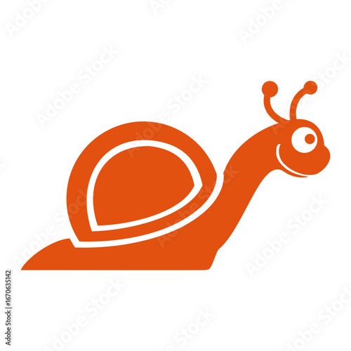 Snail shell Happy Sweet Cute Smile Cool Silhouette