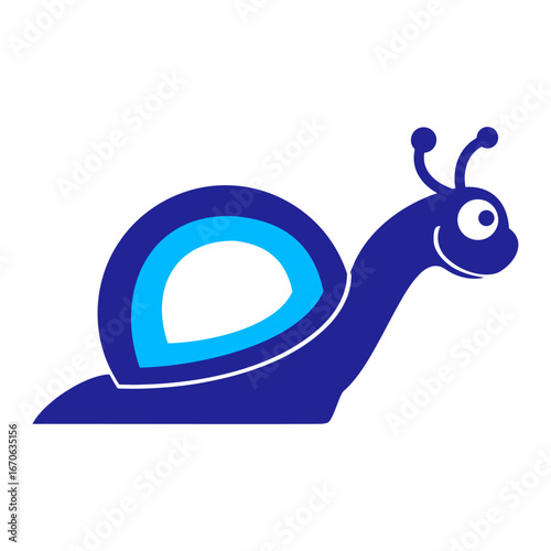 Snail shell Happy Sweet Cute Smile Cool Silhouette