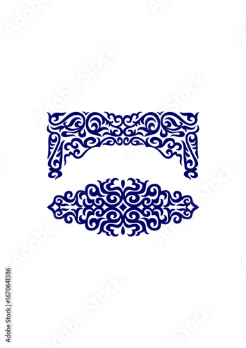 abstract background with ornament