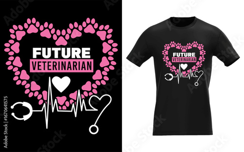 Future Veterinarian Doctor Animals Lover Veterinarians Cute