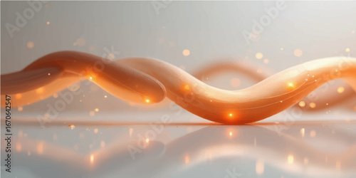 Vibrant orange food with water droplets in a captivating macro closeup