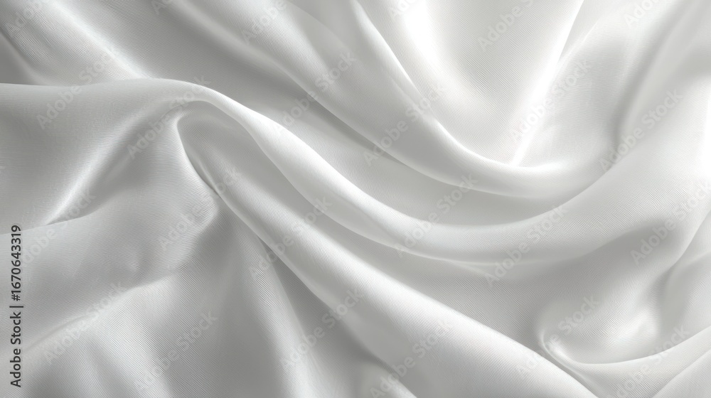 Obraz premium White fabric texture