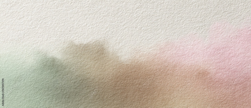 Fototapeta premium Soft Abstract Watercolor Background in Gentle Pastel Colors