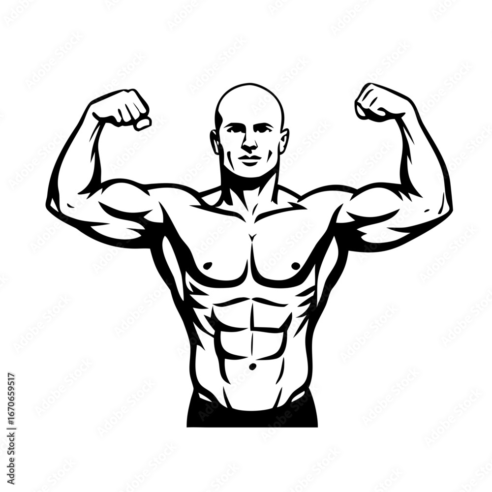 Fototapeta premium vector illustration of a hand holding an apple