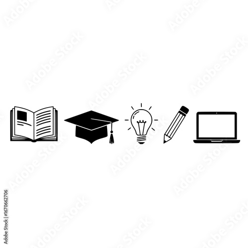 Education knowledge learning study book graduation idea pencil computer school university college 100 char