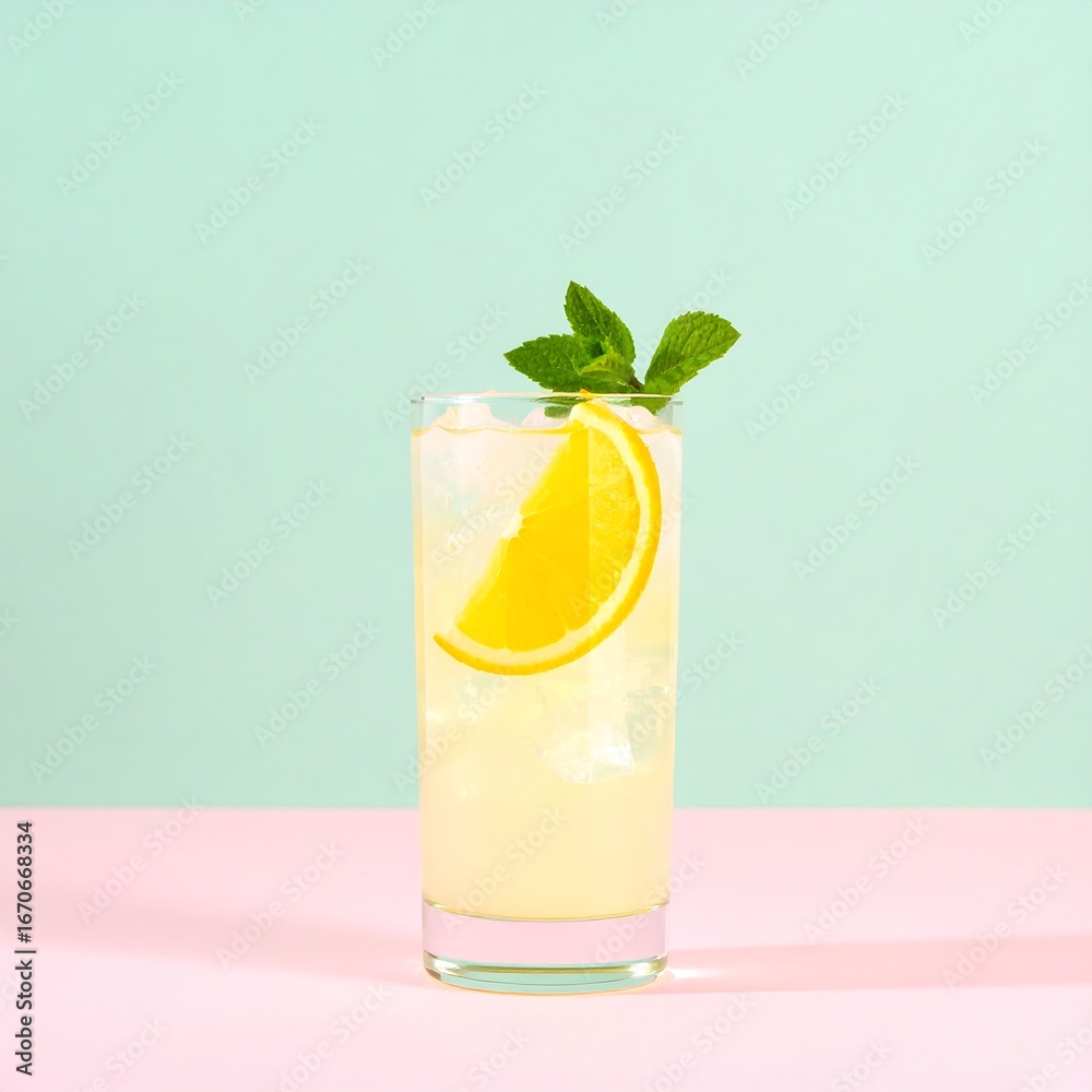 Fototapeta premium Refreshing citrus cocktail