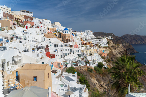 oia village in santorini greece