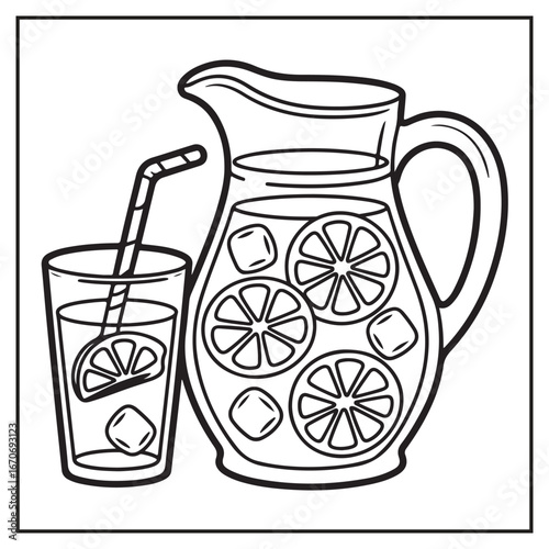 Summer Coloring Pages