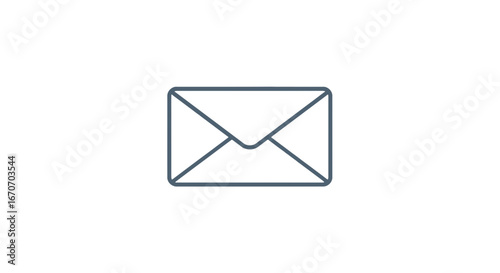 Email message mail communication contact envelope letter send receive inbox notification graphic symbol on transparent background