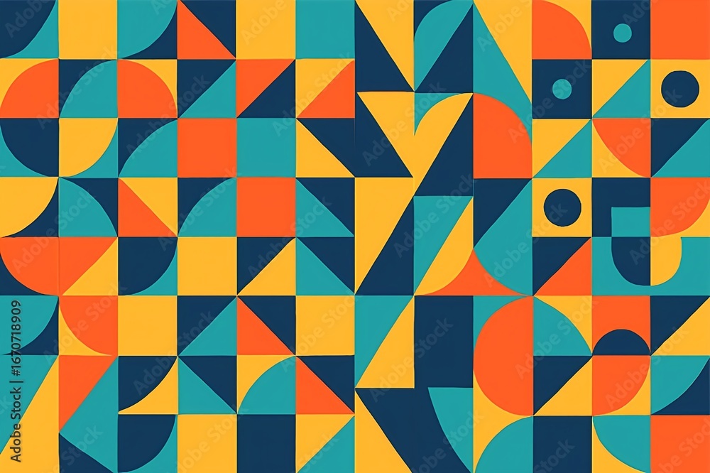 seamless geometric pattern