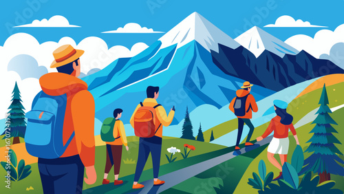 poster tour of a company that travels