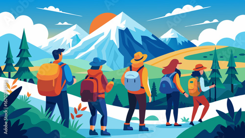 poster tour of a company that travels
