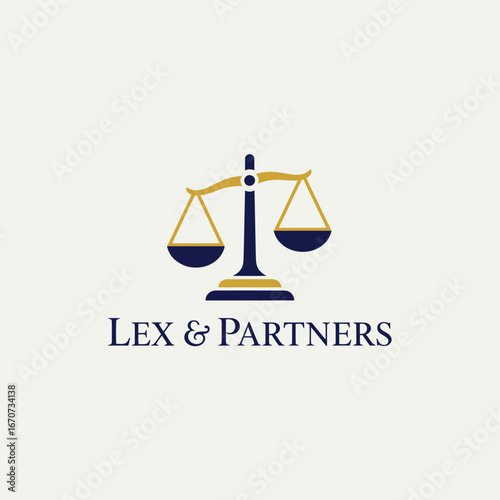 Lex & Partners logo featuring scales of justice.