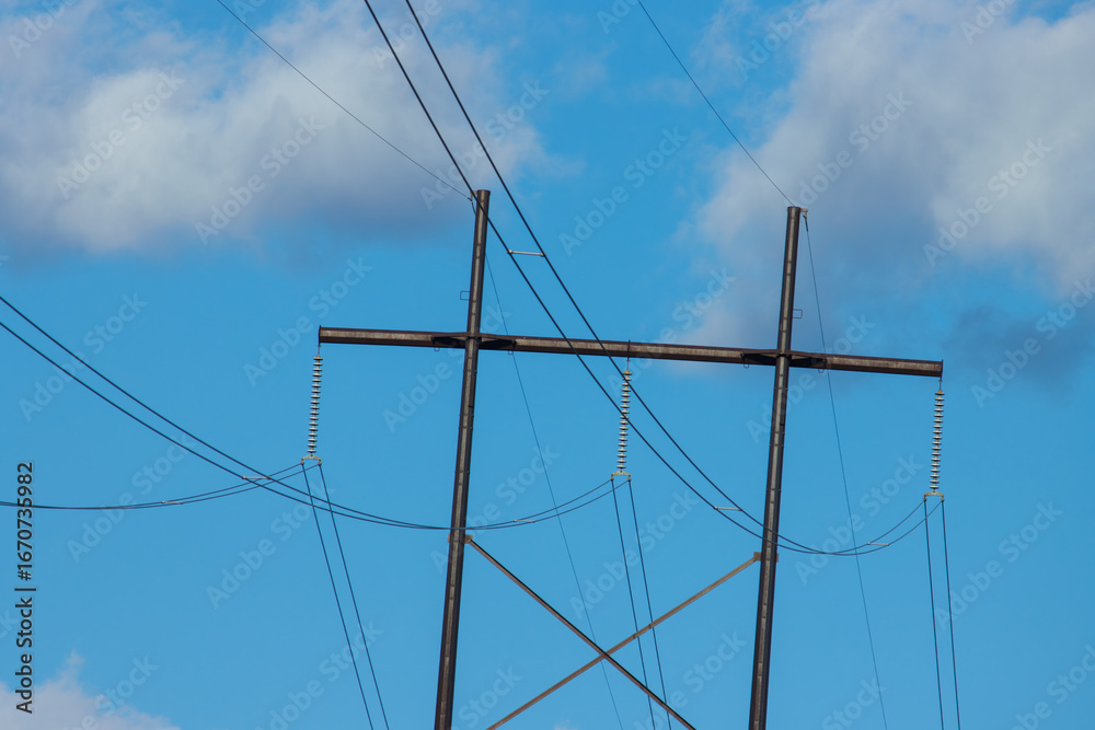 custom made wallpaper toronto digitalhigh voltage power lines