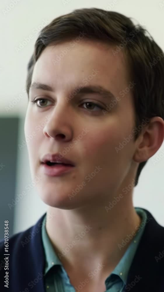 A dynamic video transitions from a student's hand rising to their curious face, then to a professional instructor engaging directly, set in a modern, brightly lit educational environment with bokeh. A dynamic video transitions from a student's hand rising to their curious face, then to a professional instructor engaging directly, set in a modern, brightly lit educational environment with bokeh.