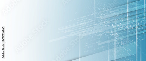 Abstract modern technology and science background for presentation