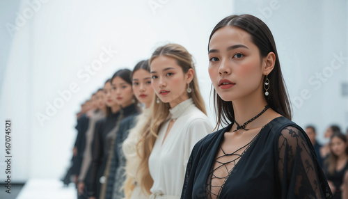 High Fashion Models on Runway – Fashion Show Ramp