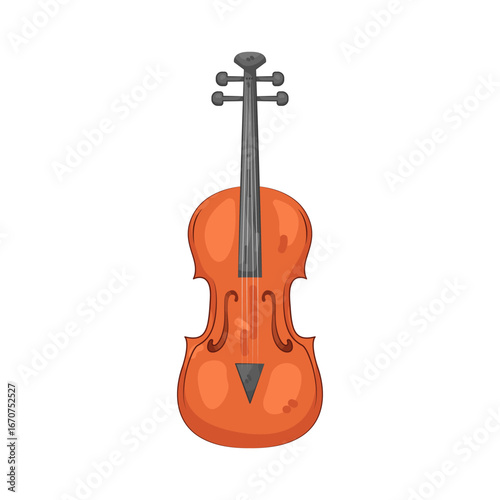 Illustration of violin