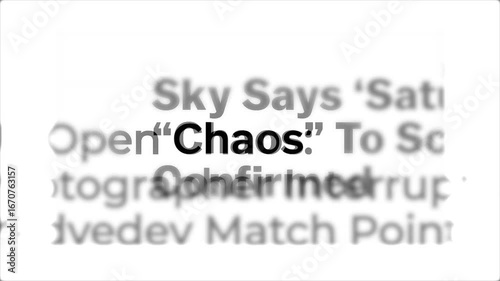 Breaking news scene showing global chaos, political unrest, protests, and conflict, reflecting instability, disorder, and crisis in international affairs