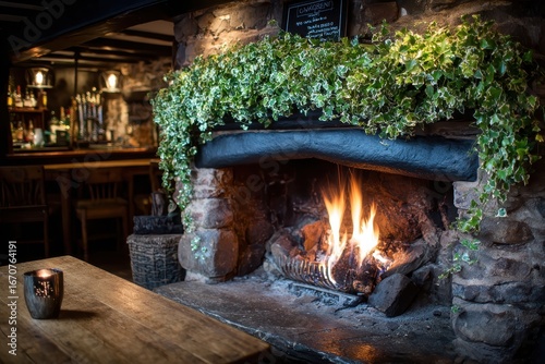 Cozy Fireplace Ambiance