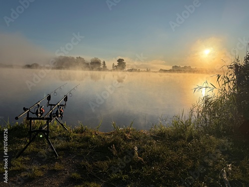 fog over the river