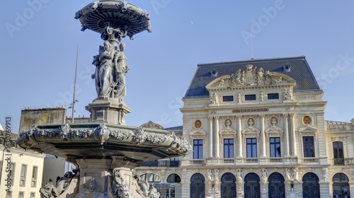 Wallpaper Mural centre-ville de Cherbourg en Normandie Torontodigital.ca