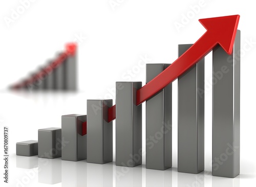 business graph with arrow Free Download business graph with arrow - GFXLoad