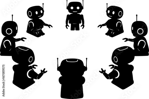 Auto reply system with intelligent robots provide information and help customers with problems