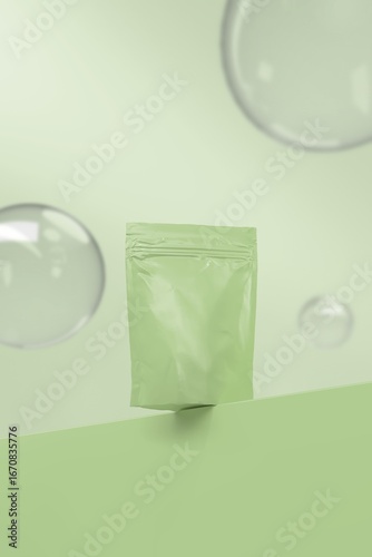 Wallpaper Mural Green and eco-friendly product mockup Torontodigital.ca