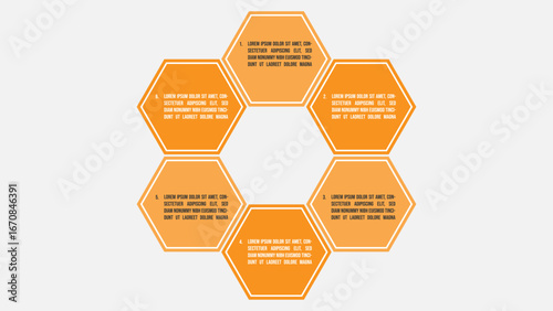 Label Banner with a Wasp Nest or Honey Theme. For presentations