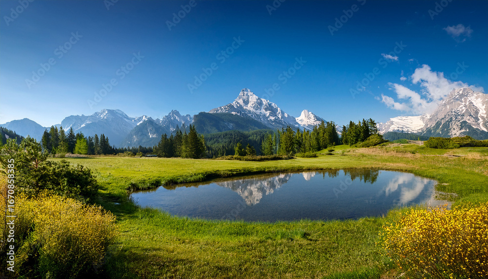 Obraz premium scenery photos on a clear day 28