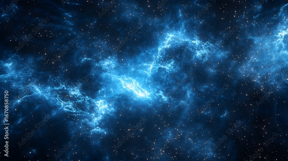 Fototapeta premium a celestial vista of stars and nebulae set against the blackness of space,3D soft pop