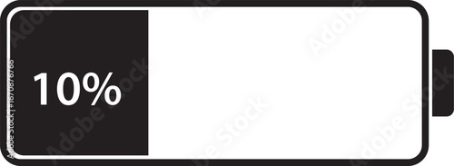 Low Battery Power Indicator Symbol