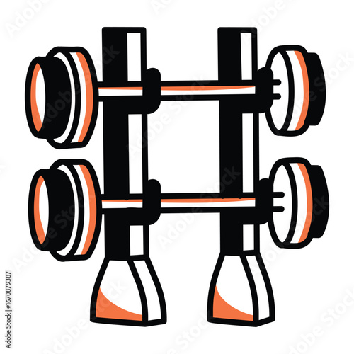 Dumbbells Rack