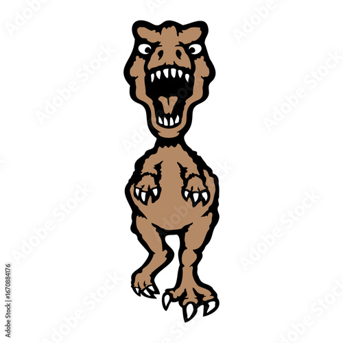 Velociraptor T-Rex Tyrannosaurus Dinosaur Dino Raptor Attack