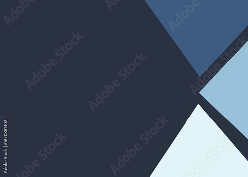 Blue Polygon Abstract Background with Layered Effect