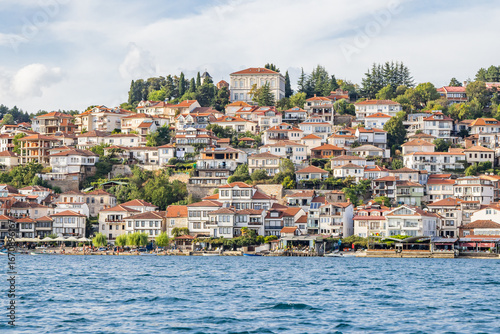 Wallpaper Mural The town of Ohrid on the shores of Lake Ohrid. Torontodigital.ca
