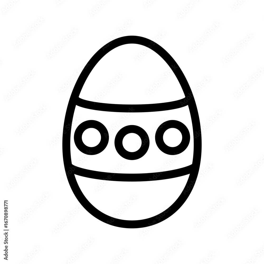 Obraz premium Egg icon design template