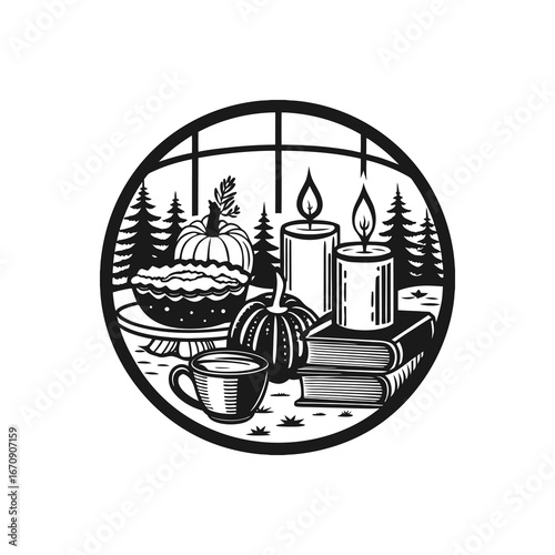 Cozy Autumn Still Life