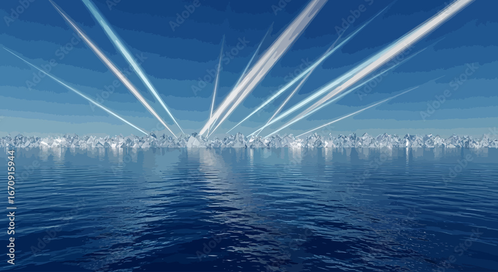 Obraz premium Conceptual Abstract Flow