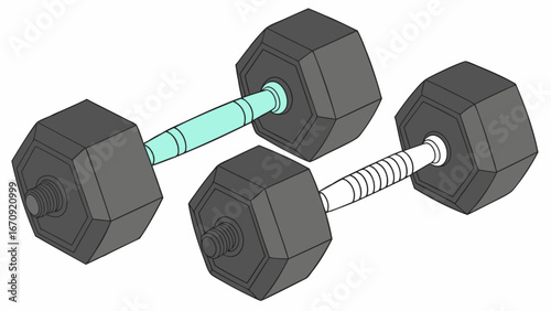 Two Octagonal Dumbbells.
