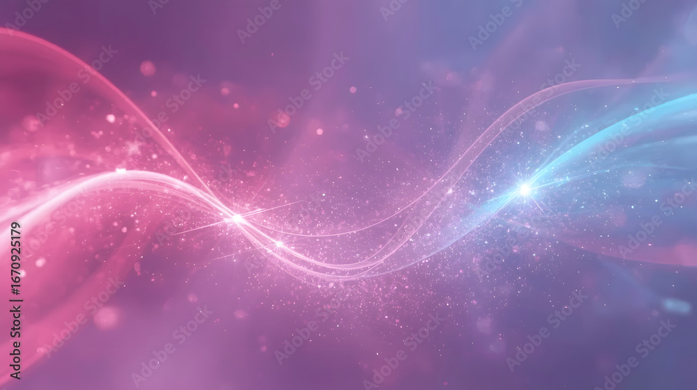 Fototapeta premium Radiant Abstract Neon Glow