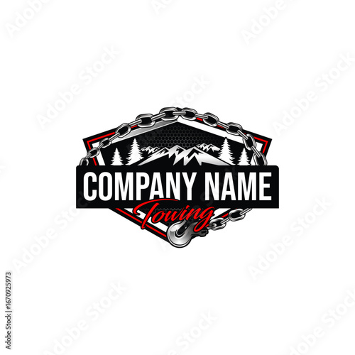 towing company logo ideas