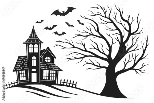 A cute Halloween ghost snuggled up in a cozy blanket